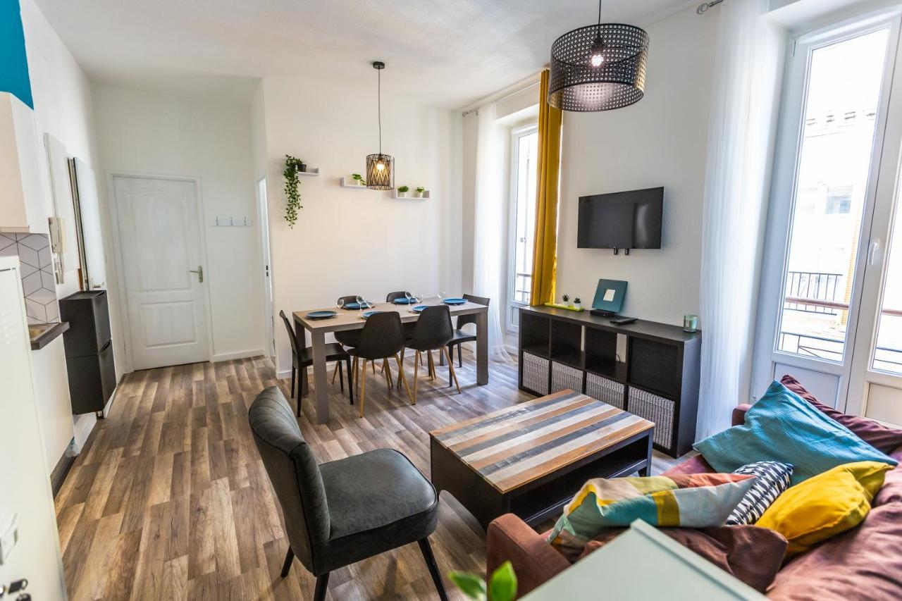 Appartement Bleu Caraibes T4 Proche Gare Et Vieux Port Марсель Экстерьер фото